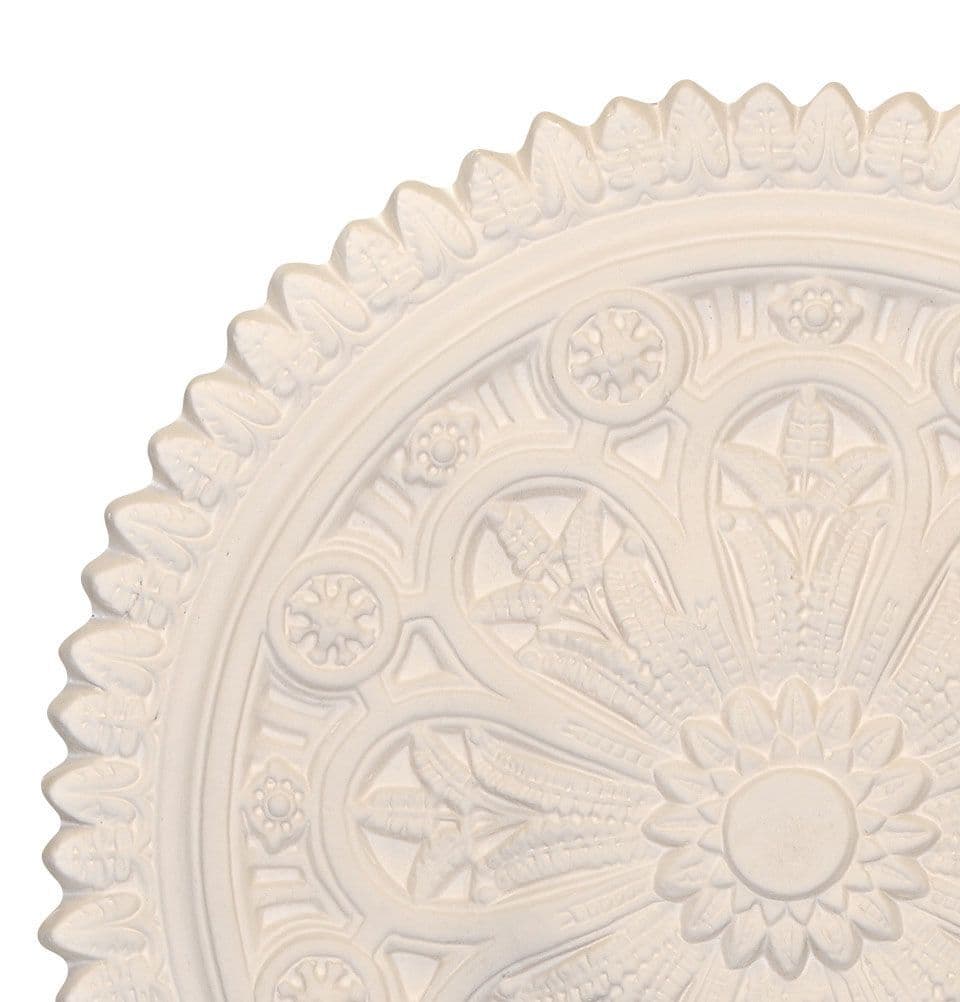 Old Aztec Plaster Ceiling Rose 800mm