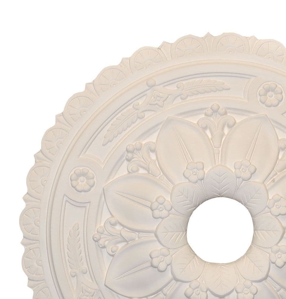 Large Sunflower Plaster Ceiling Rose 610mm