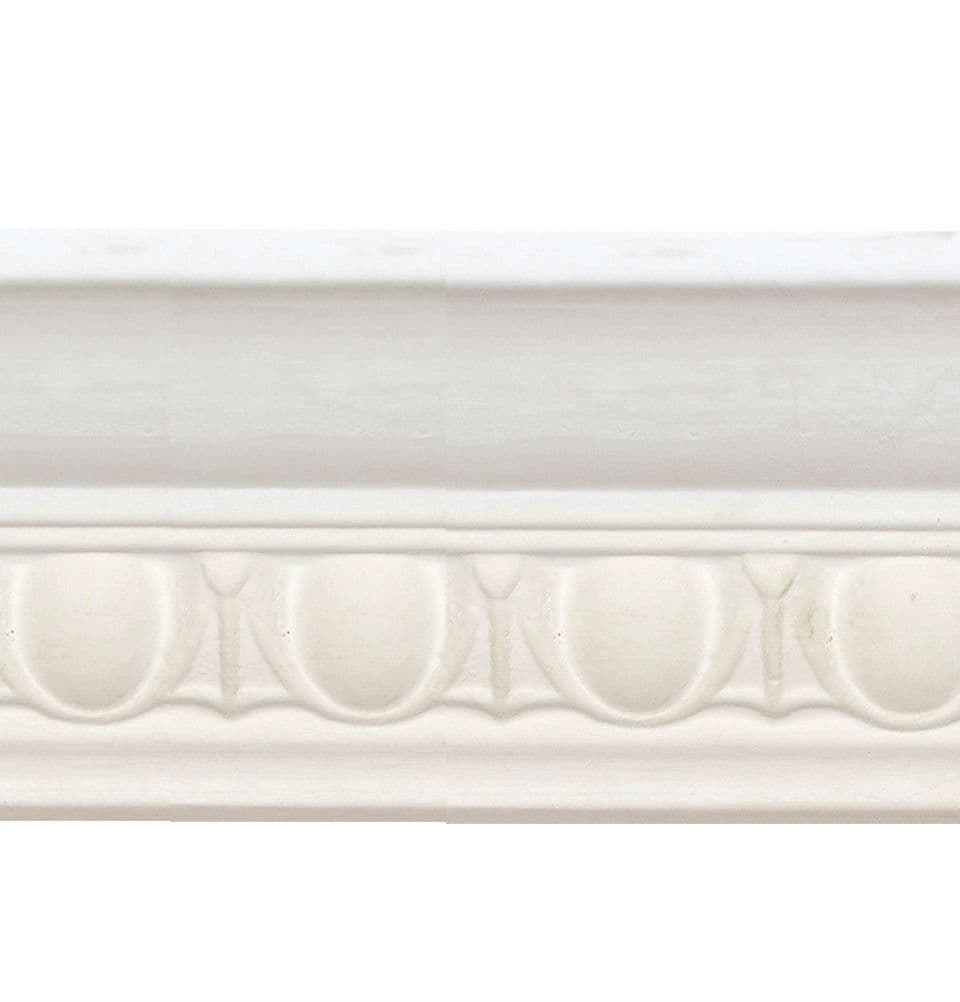 Mini Egg and Dart Plaster Coving 60mm x 76mm