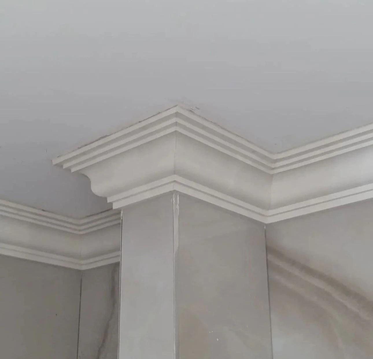 Large Traditional Ogee Plaster Coving 120mm x 160mm - 24m Pack