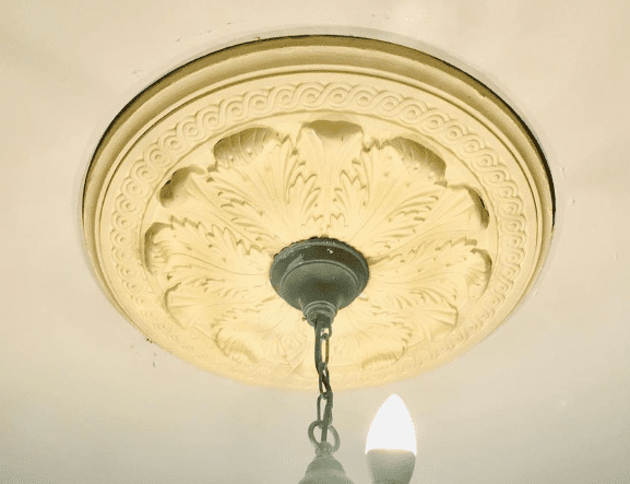 Large Acanthus Plaster Ceiling Rose 534mm