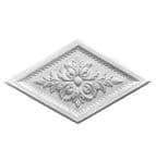 Diamond Acanthus Plaster Ceiling Rose 660mm by 390mm