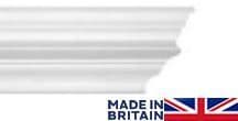 Small Victorian Plaster Coving 76mm x 108mm