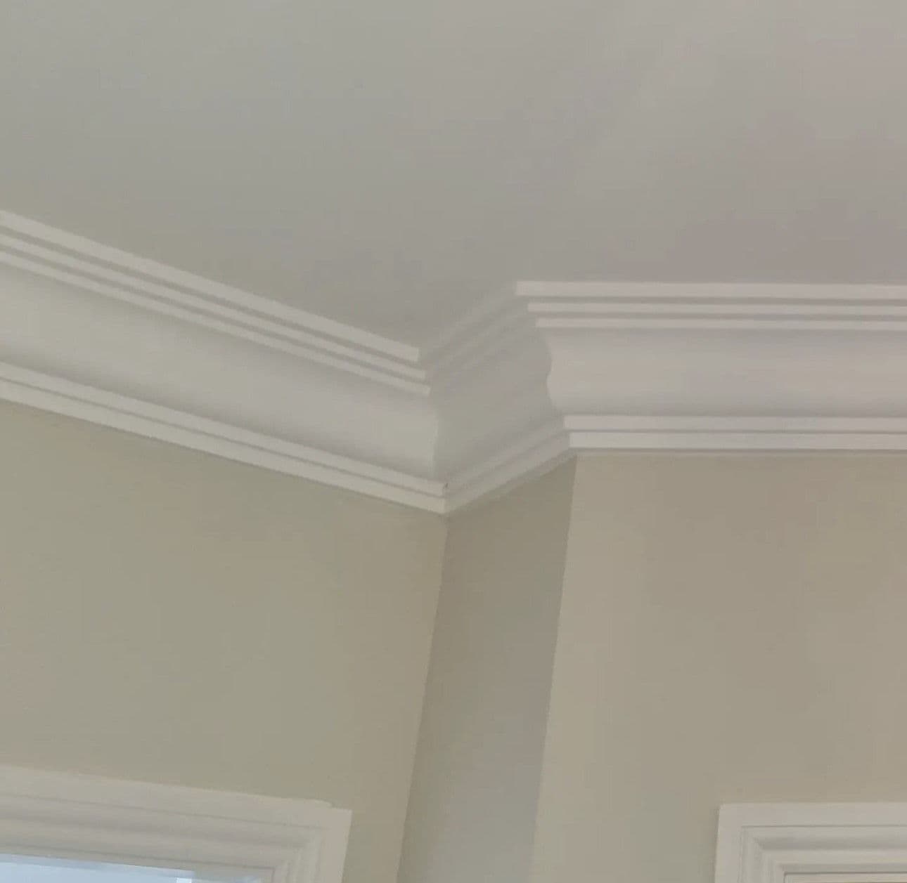 Medium Traditional Ogee Plaster Coving  114mm x 134mm