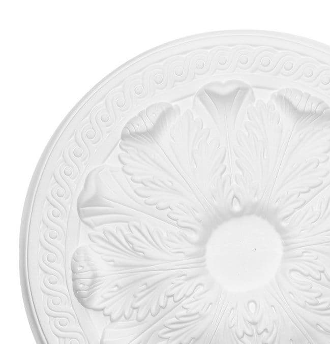 Large Acanthus Plaster Ceiling Rose 534mm