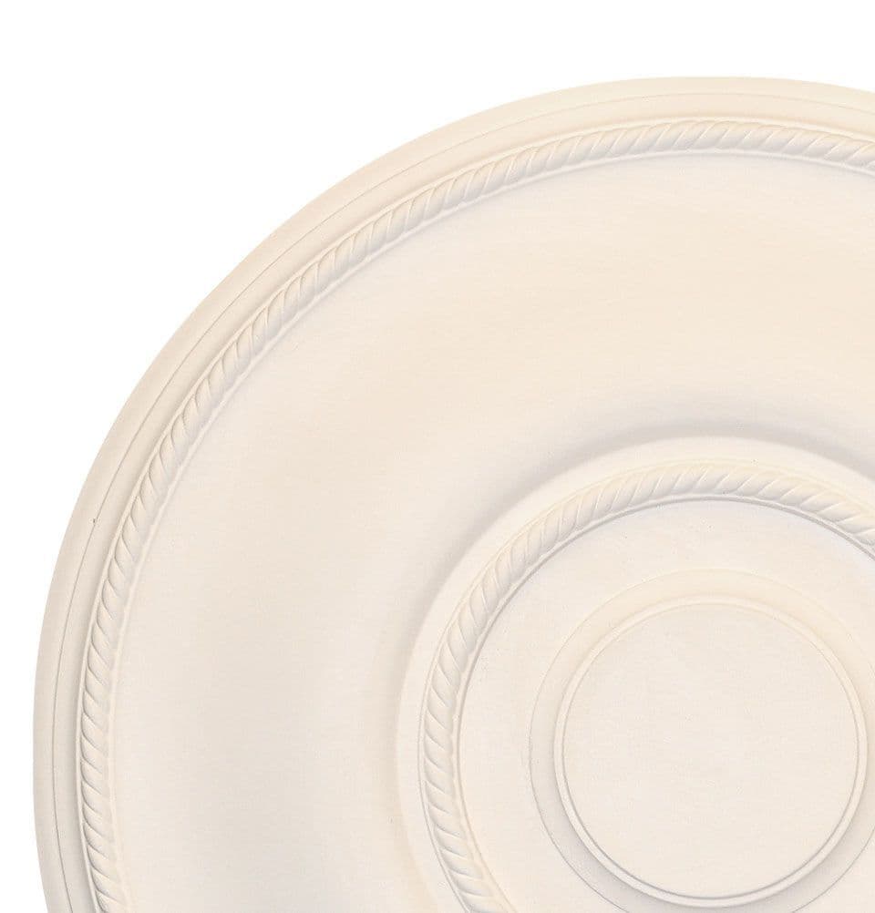 Large Barley Twist Plaster Ceiling Rose 540mm