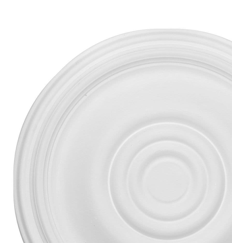 25 inch Plain Plaster Ceiling Rose 641mm