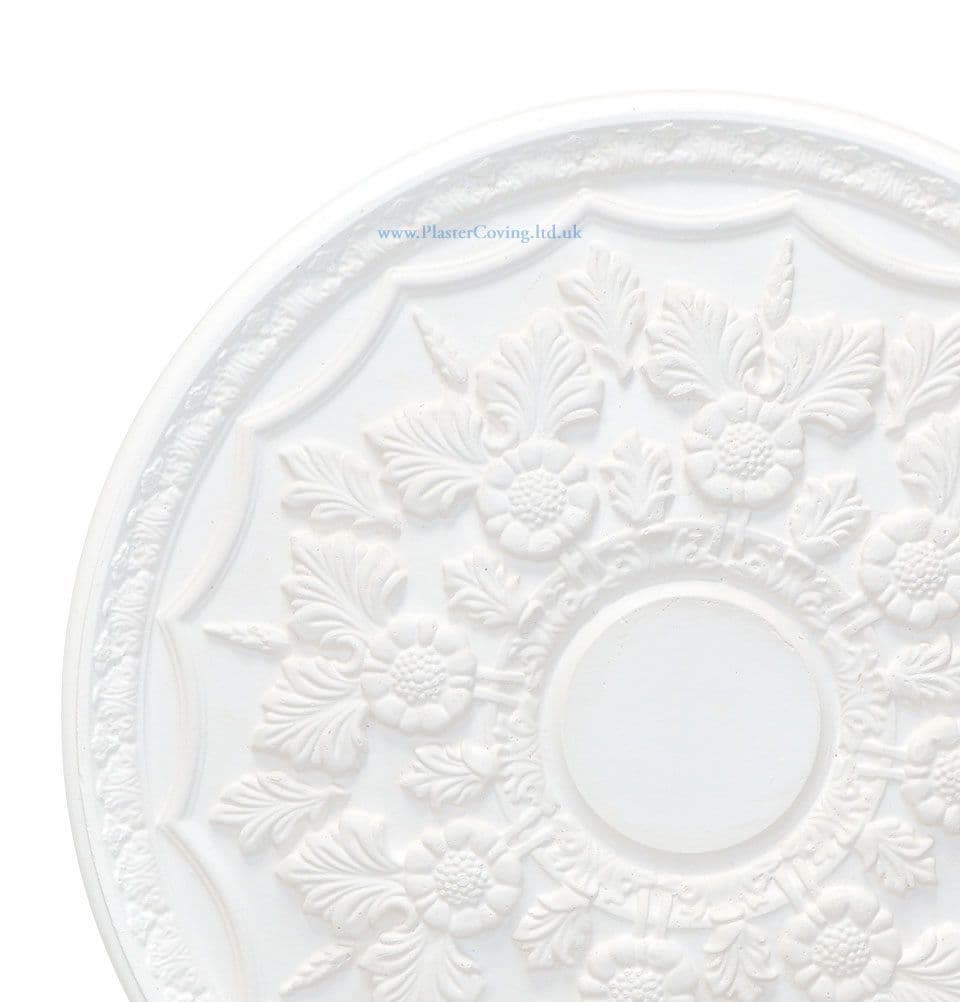 Adam Harvest Plaster Ceiling Rose 468mm