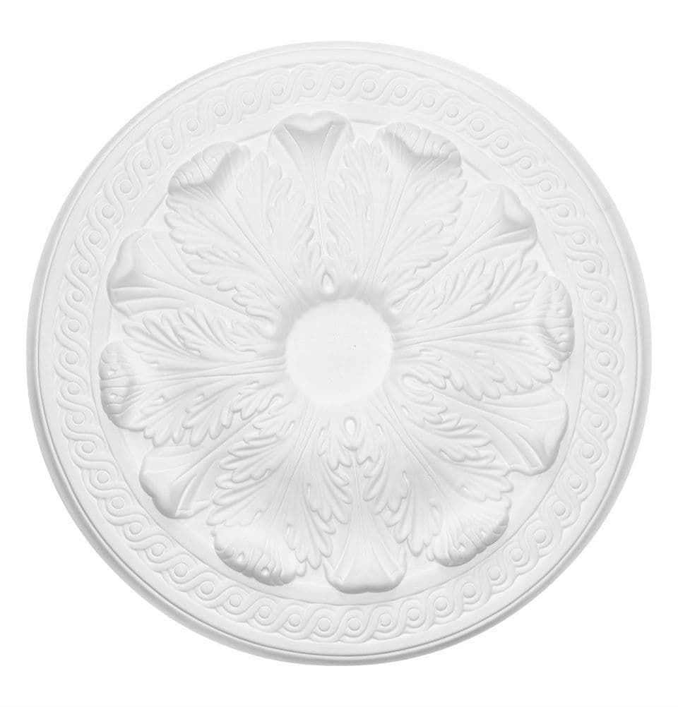Large Acanthus Plaster Ceiling Rose 534mm