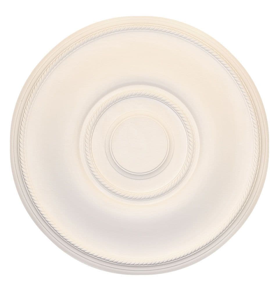 Large Barley Twist Plaster Ceiling Rose 540mm