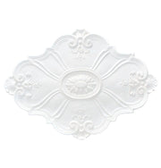 Large Baroque Oval Plaster Ceiling Rose 900mm by 650mm
