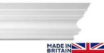 Large Classic Plaster Coving 200mm x 140mm