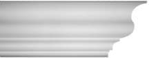 Large Yorkshire Ogee Plaster Coving155mm x 125mm