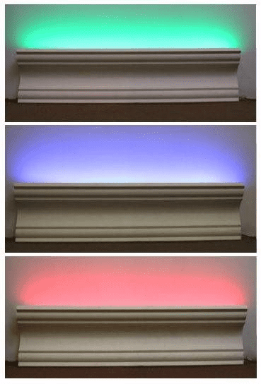 LED Plaster Coving 130mm x 130mm