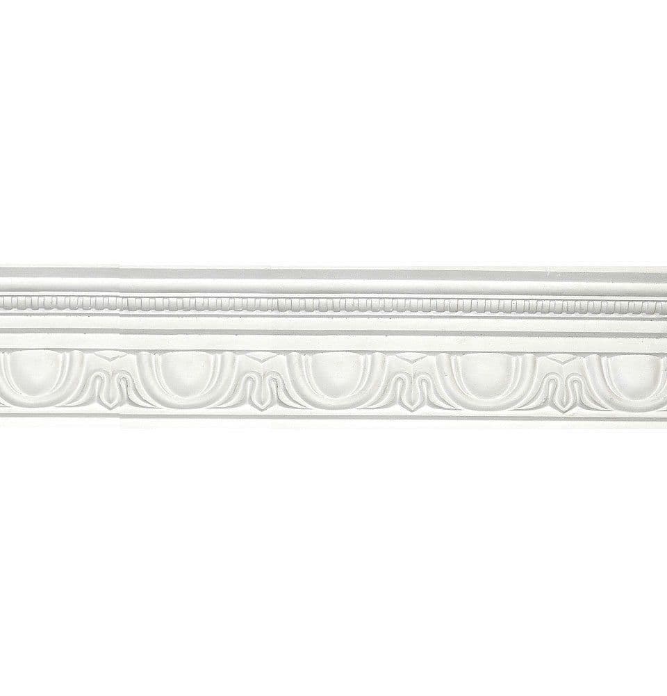 Medium Georgian Egg and Dart Plaster Coving 100mm x 120mm