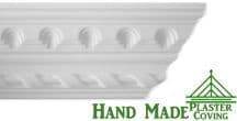 Roped Arches Plaster Cornice 60mm x 90mm