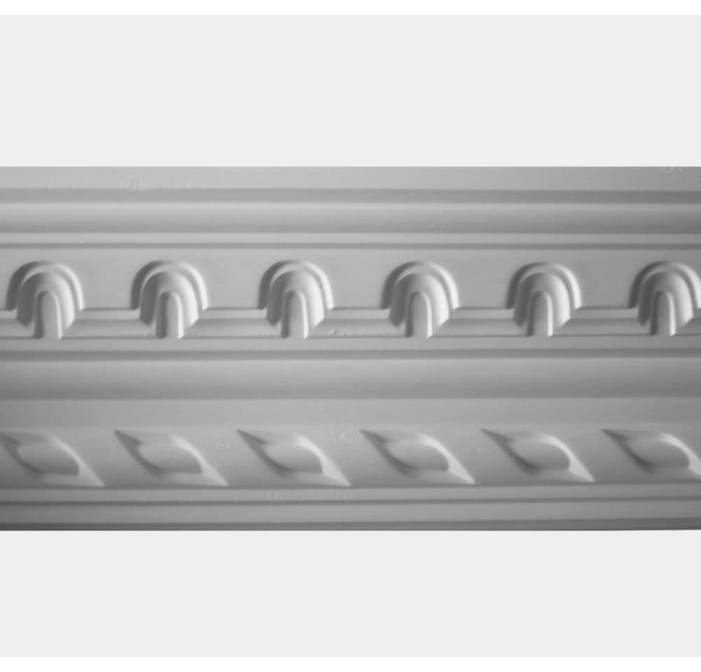 Roped Arches Plaster Cornice 60mm x 90mm