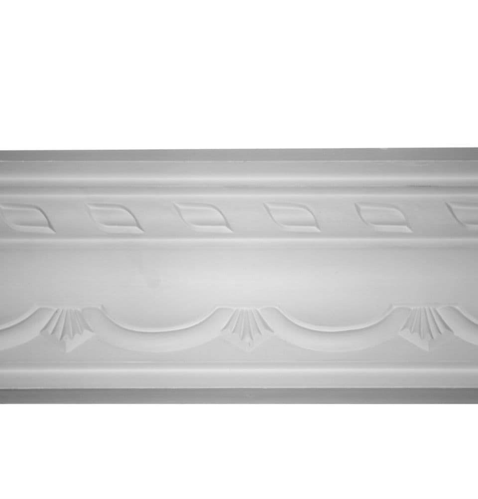 Roped Swag Plaster Cornice 70mm x 85mm