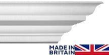 Small Historic Plain Plaster Coving 90mm x 100mm