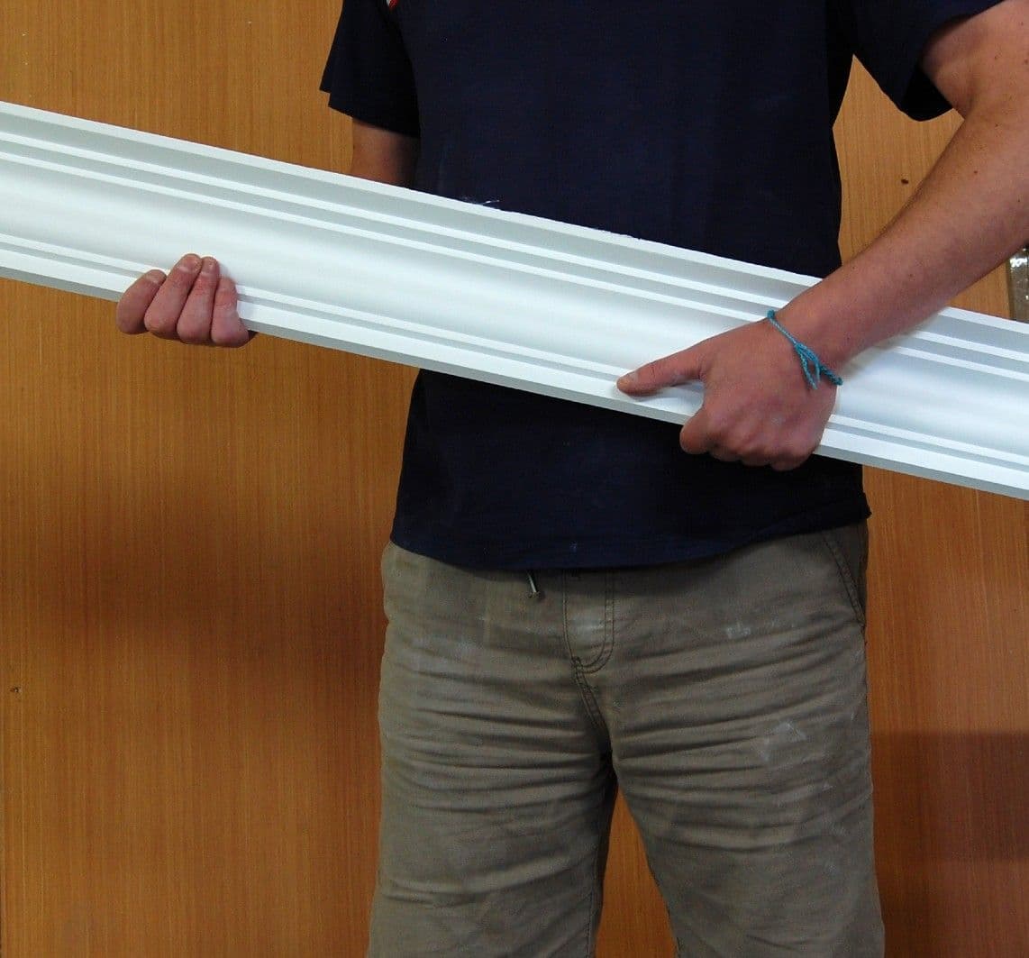 Small Traditional Ogee Plaster Coving 85mm x 100mm