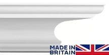 Traditional Edwardian Plaster Coving 130mm x 110mm