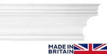 Traditional Georgian Plaster Coving 115mm x 100mm
