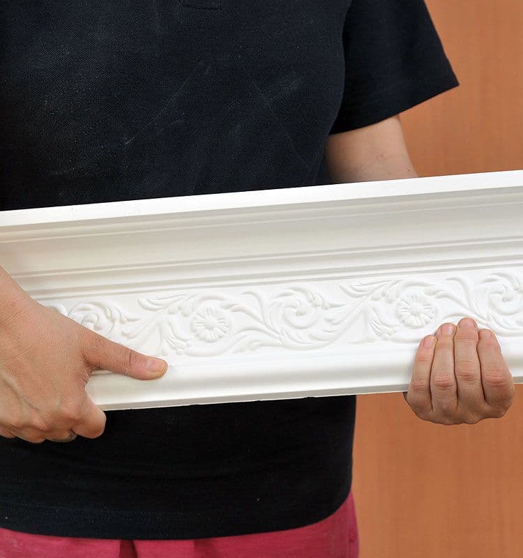 Violetta Plaster Coving 92mm x 125mm